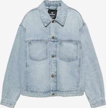 Pull&Bear Prehodna jakna | modra barva: sprednja stran