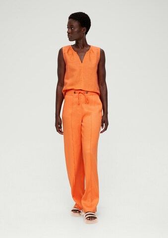 s.Oliver BLACK LABEL Regular Hose in Orange