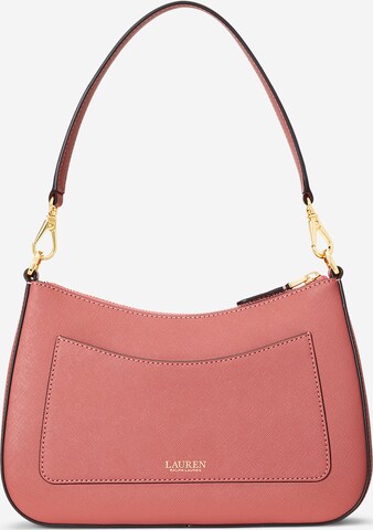 Lauren Ralph Lauren Наплечная сумка 'Danni' в Ярко-розовый