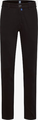 MEYER Chino trousers in Black: front