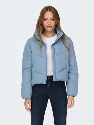 Veste mi-saison 'MAGGI' ONLY en bleu : devant