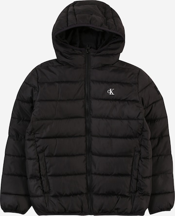 juoda Calvin Klein Jeans Demisezoninė striukė: priekis