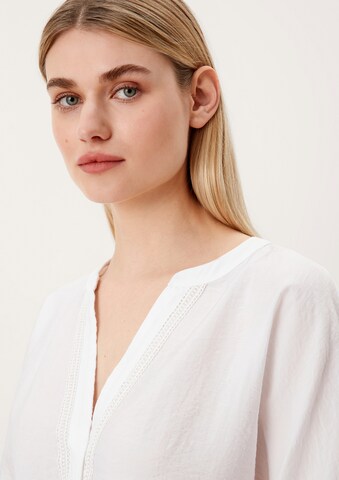 Chemisier s.Oliver BLACK LABEL en blanc