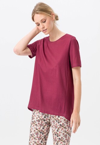 T-shirt Green Cotton en violet