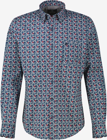 LERROS Regular Fit Hemd in Blau: Vorderseite