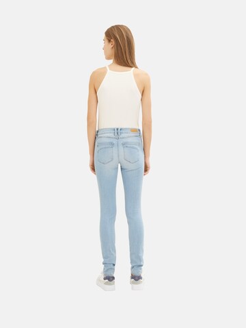 TOM TAILOR DENIM Skinny Jeans i blå