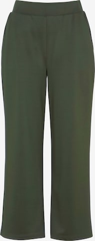 Cellbes of Sweden Wide Leg Hose in Grün: Vorderseite