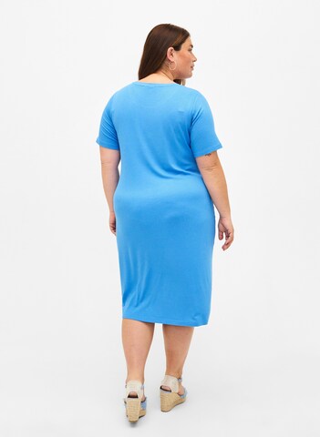 Zizzi Kleid 'CARLY' in Blau