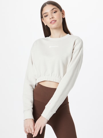 Champion Authentic Athletic Apparel Sweatshirt in Beige: predná strana