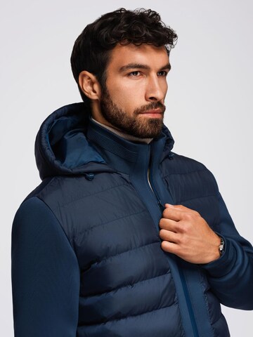 Ombre Between-Season Jacket in Blue