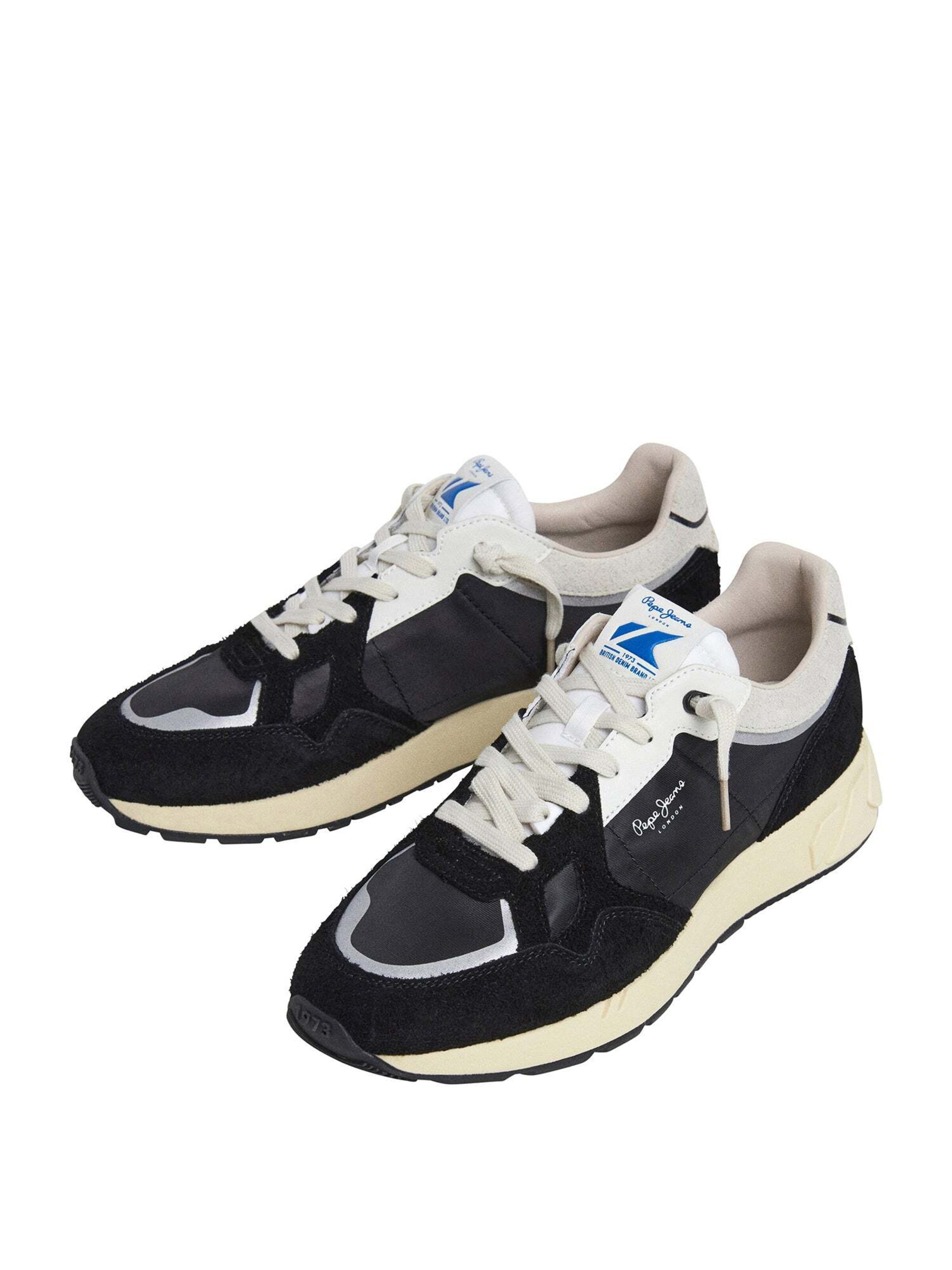 Pepe Jeans Sneaker 'Marlon Divided' in Schwarz