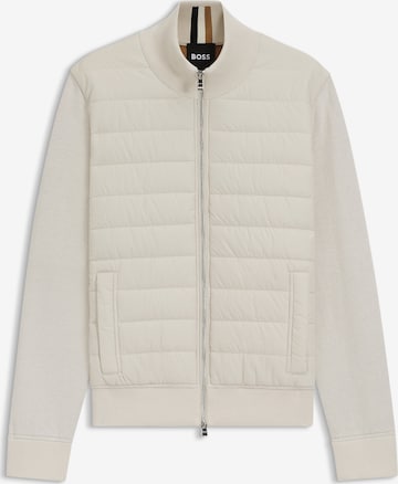 BOSS Übergangsjacke 'Hernesto' in Weiß: Vorderseite