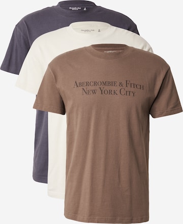 Abercrombie & Fitch Póló - szürke: elől