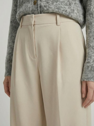 studioselect Zvonové kalhoty Kalhoty se sklady v pase 'Zoe' – béžová
