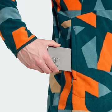 Veste en polaire fonctionnelle ADIDAS TERREX en vert
