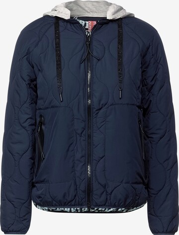 CECIL Between-season jacket in Blue: front