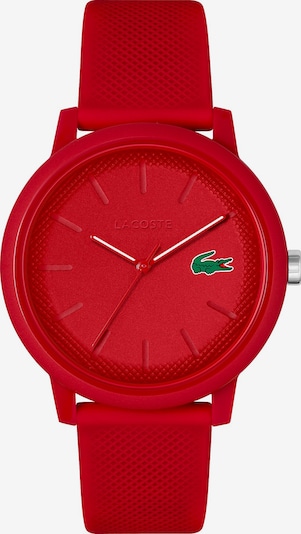 Analoginis (įprasto dizaino) laikrodis iš LACOSTE, spalva – žalia / raudona, Prekių apžvalga