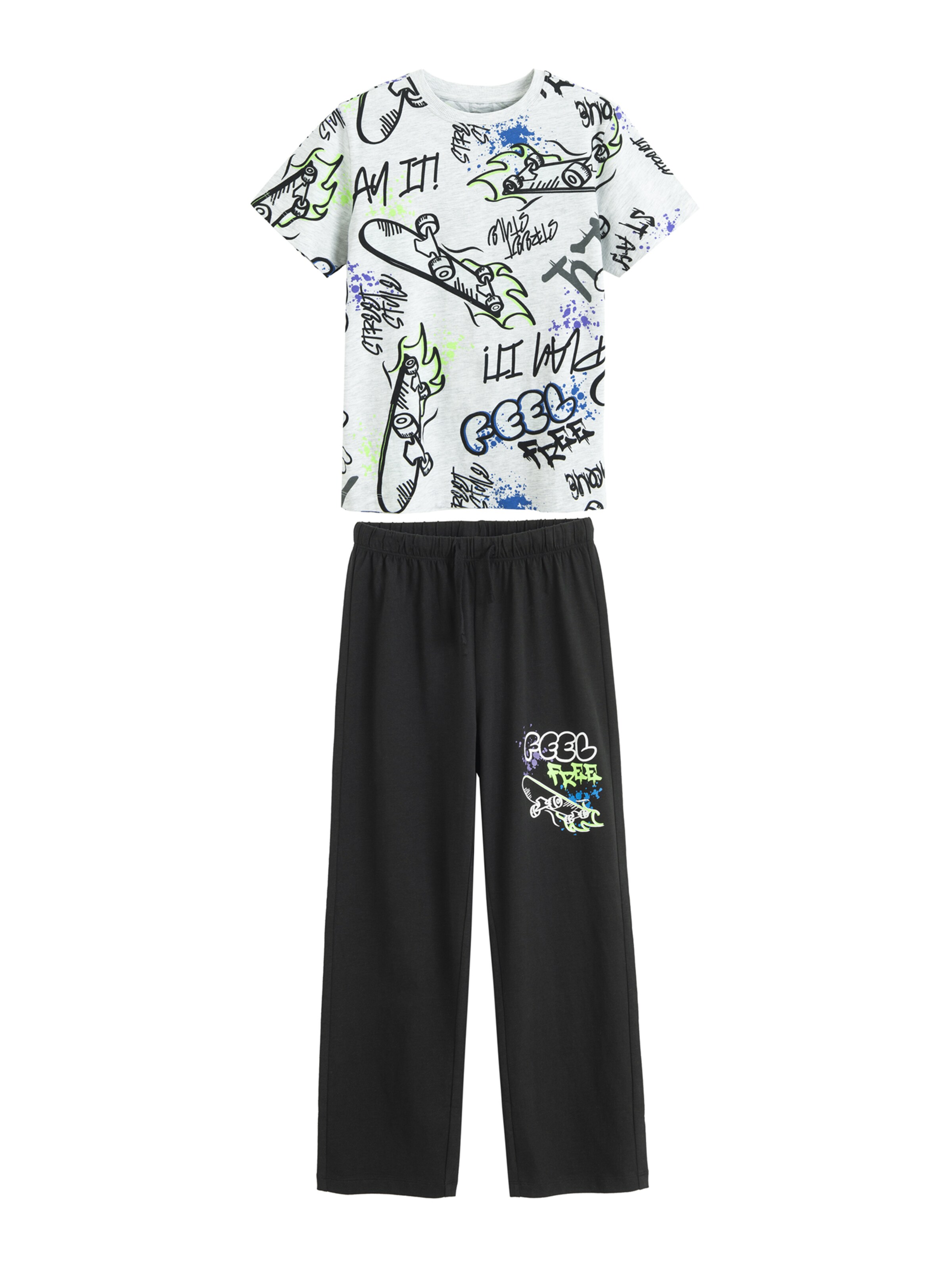 Pigiama di Cool Club in colori misti: frontale