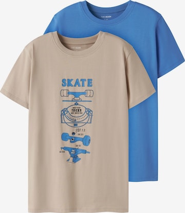 TWO SOON - Camiseta en beige: frente