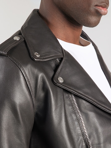 Schott NYC Prechodná bunda - Hnedá