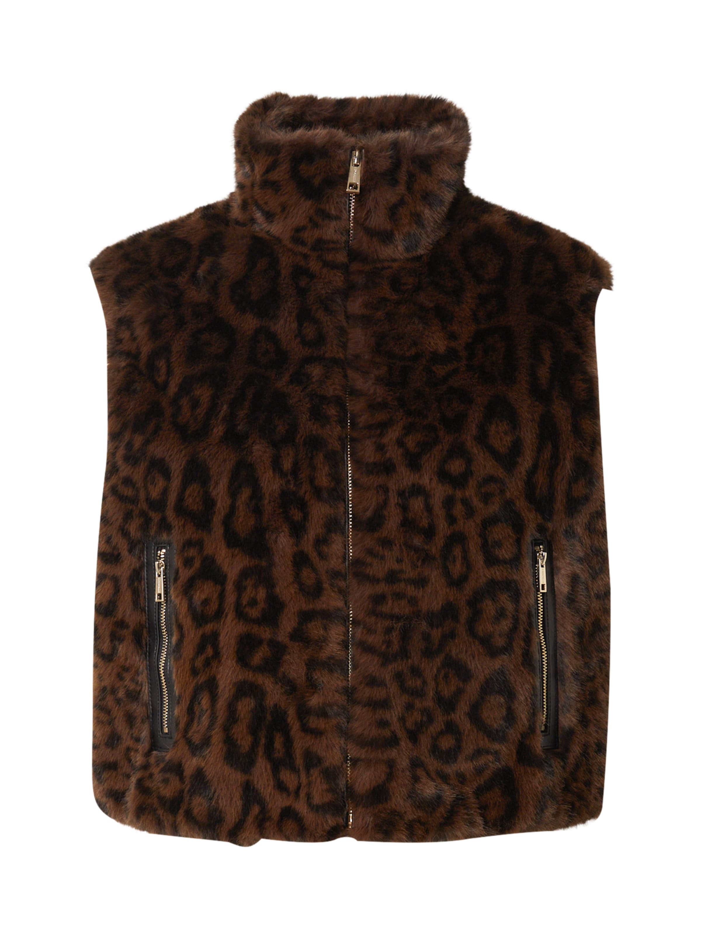 brūns RINO & PELLE Veste 'Nikki': no priekšpuses