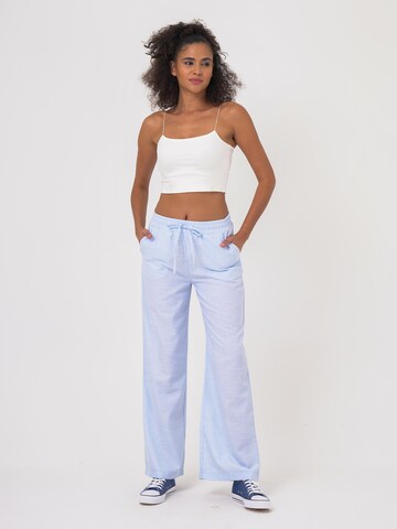 FRESHLIONS Loose fit Pants 'Lucinda' in Blue