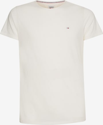 T-Shirt 'Jaspe' Tommy Jeans en blanc : devant