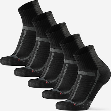 Chaussettes de sport DANISH ENDURANCE en noir : devant