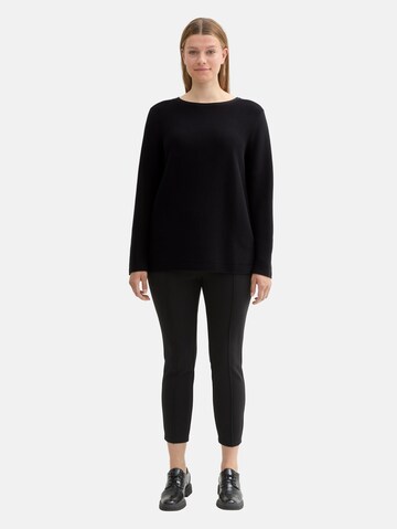 Pulover de la Tom Tailor Women + pe negru
