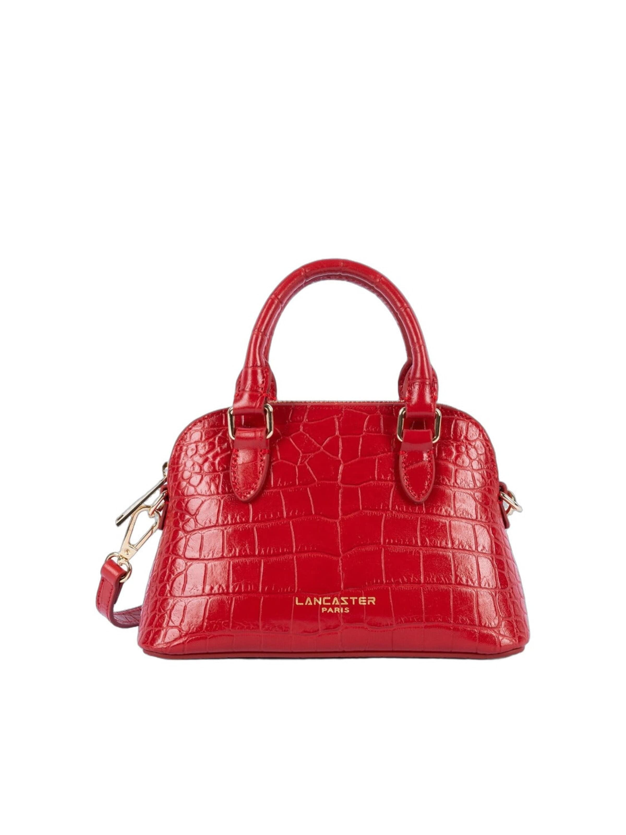 LANCASTER Paris - Bolso de mano 'Exo' en rojo: frente