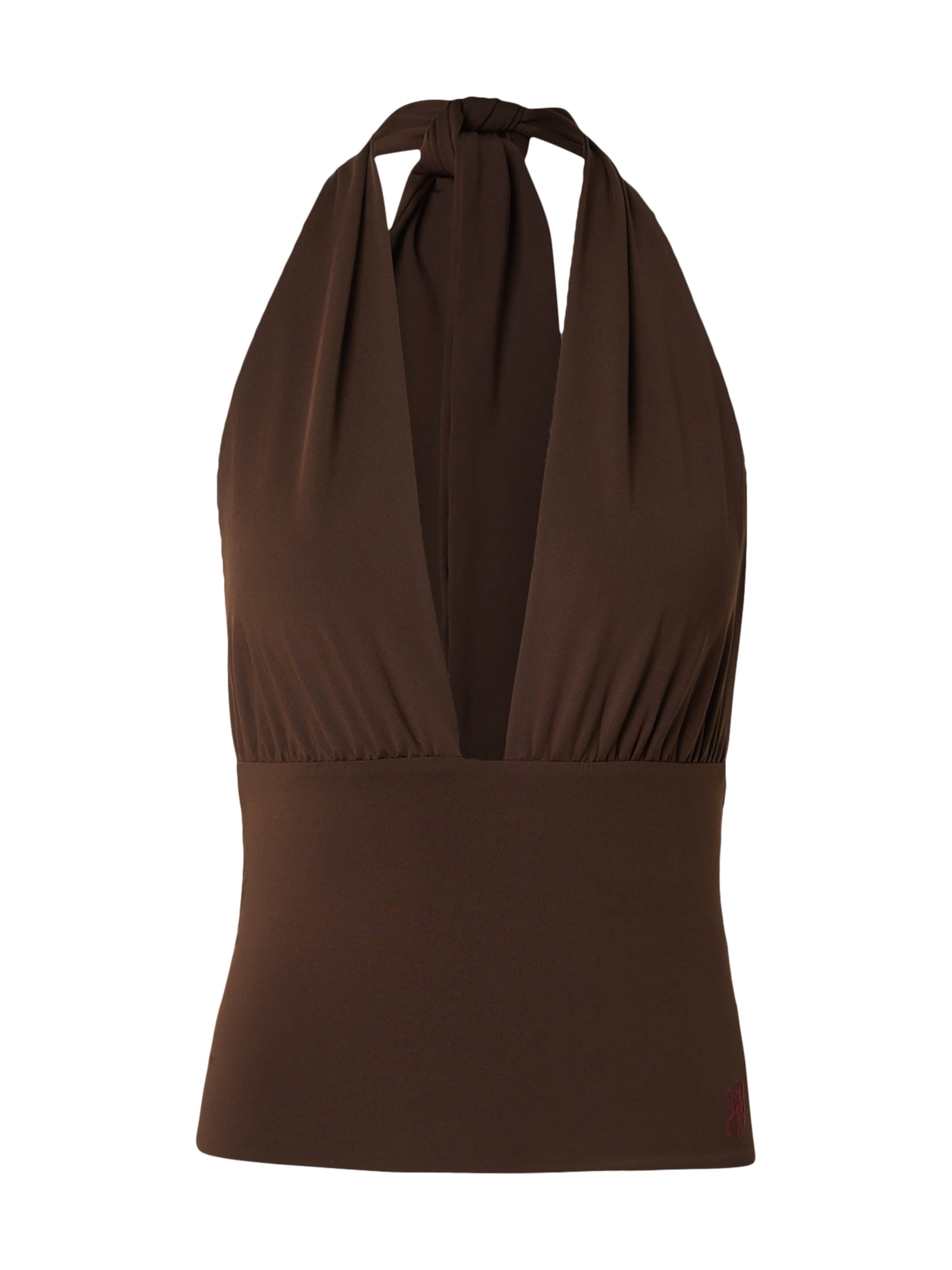 Harper & Yve Top 'MORRIS' in Bruin: voorkant