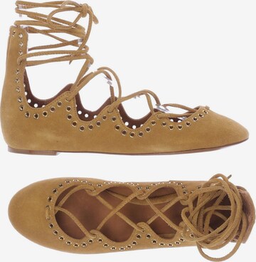 ISABEL MARANT Flats & Loafers in 36 in Brown: front