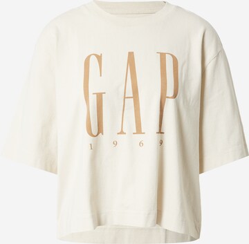 Maglietta di GAP in beige: frontale