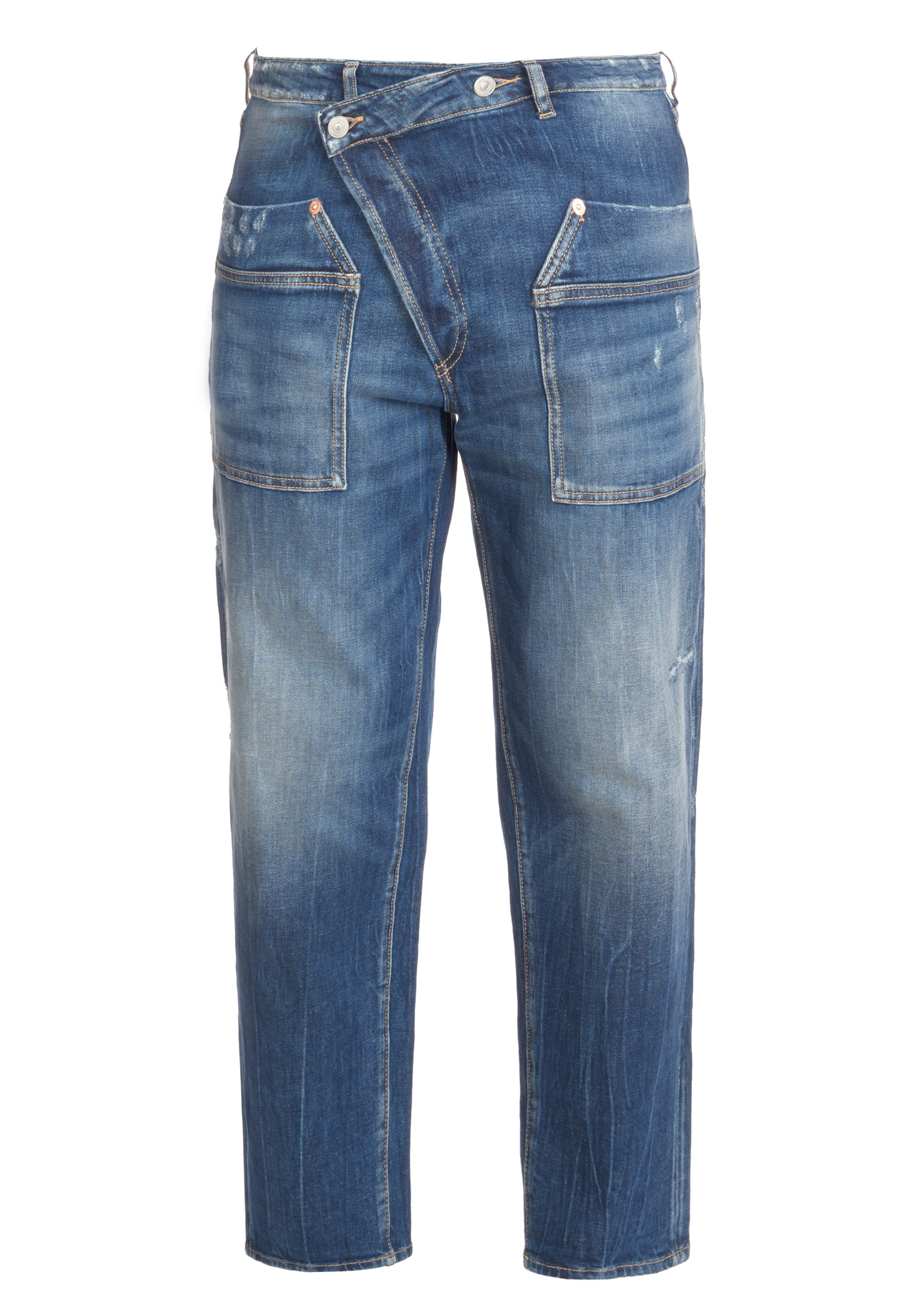 Le Temps Des Cerises Regular Jeans 'COSY' in Blau: Vorderseite