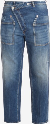 Le Temps Des Cerises Regular Jeans 'COSY' in Blauw: voorkant