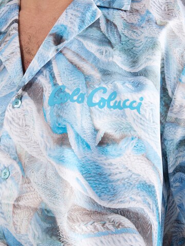 Carlo ColucciRegular Fit Košulja - plava boja