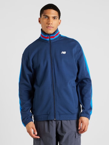 Veste de survêtement 'Greatest Hits' new balance en bleu : devant