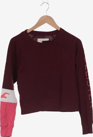 HOLLISTER Sweater XS in Rot: predná strana
