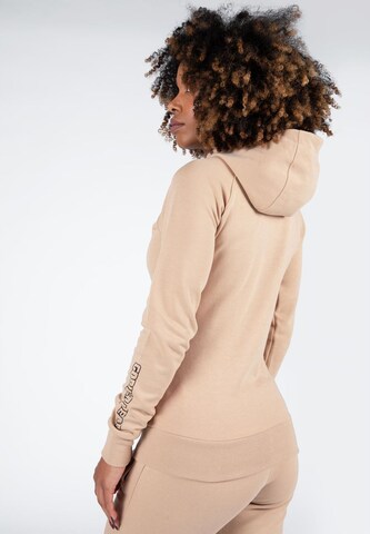 Veste de survêtement 'Marion ' Gorilla Wear en beige