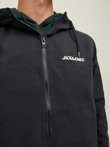 JACK & JONES Kurtka przejściowa 'Rush' w kolorze czarny