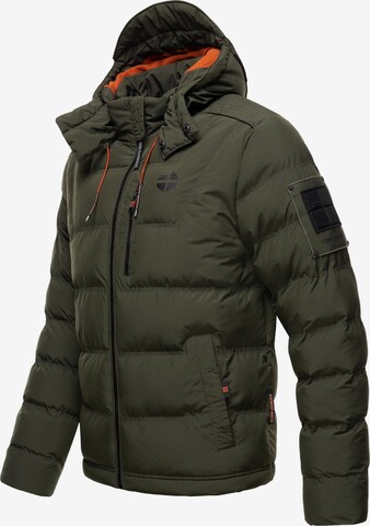 Veste d’hiver 'Arvidoo' STONE HARBOUR en vert