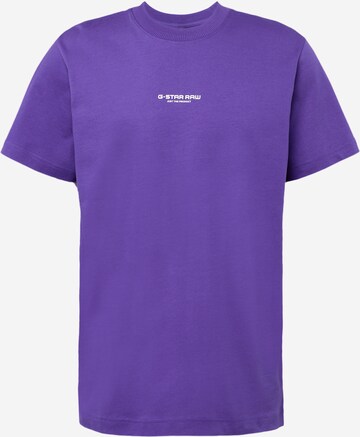 G-Star RAW Shirt in Purple: front