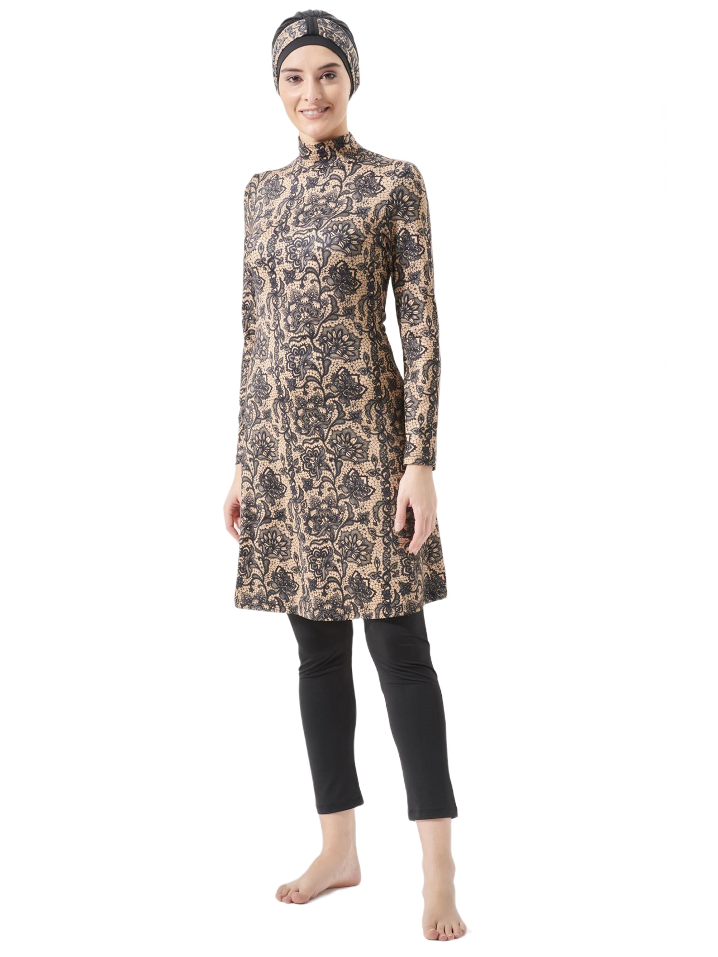 C&City Badeanzug in Braun