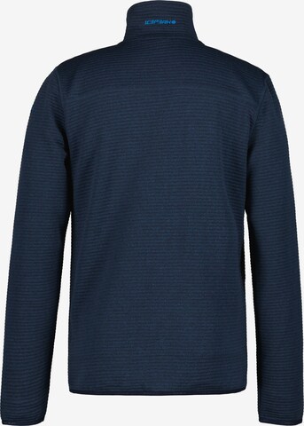 ICEPEAK Athletic fleece jacket 'BERTHOLD' in Blue