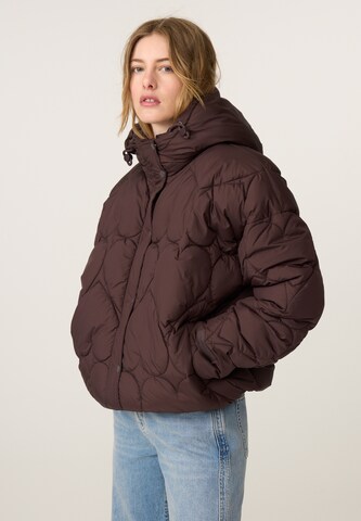 Fabienne Chapot Winterjacke in Braun: Vorderseite