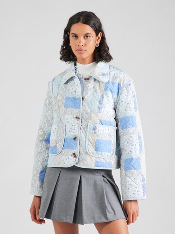 YAS Jacke 'YASLELOU' in Blau: Vorderseite