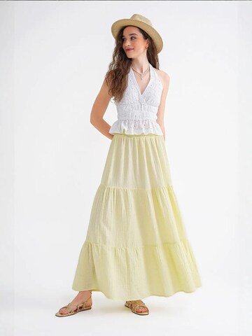 MixRay Skirt in Yellow
