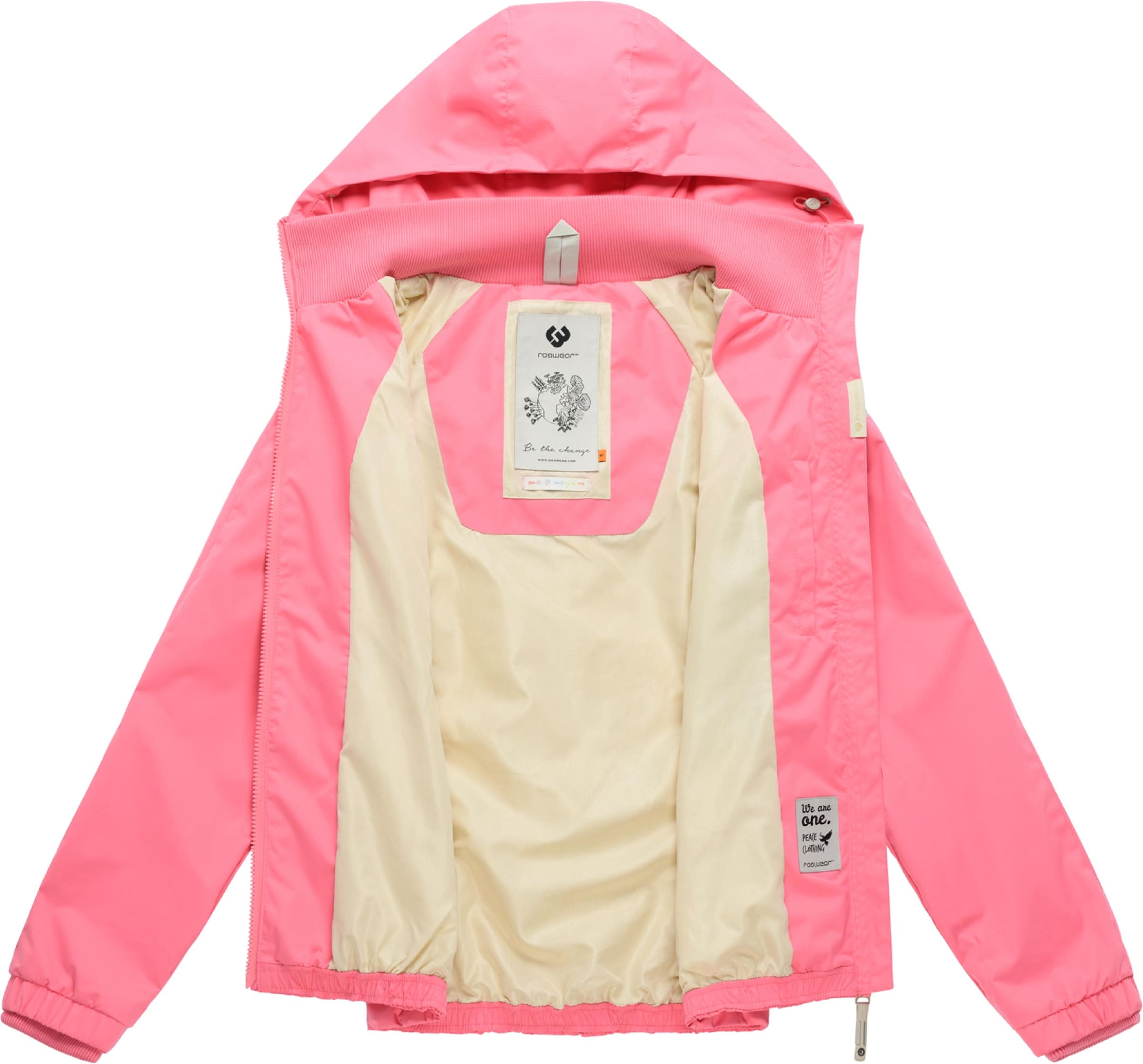 Giacca funzionale 'Dizzie' di Ragwear in rosa