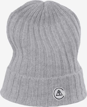 Berretto di CASH-MERE.CH in grigio: frontale