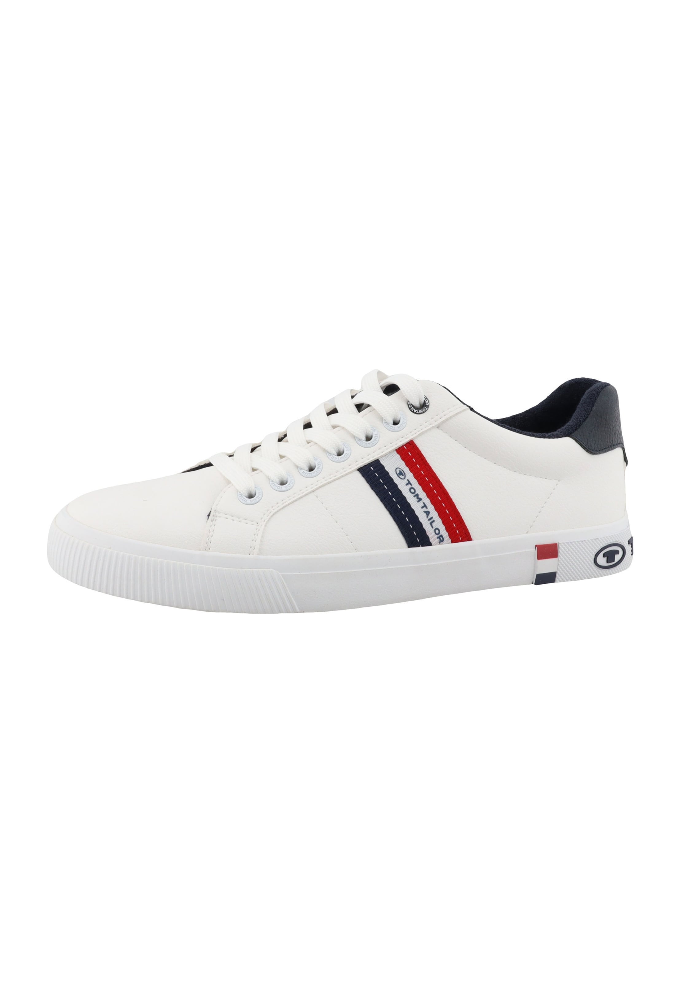 Sneaker bassa TOM TAILOR di colore navy / rosso / bianco, Visualizzazione prodotti